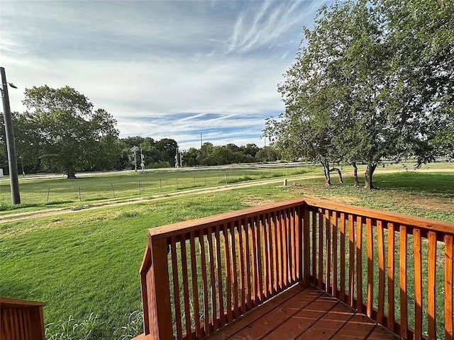 202 Prima St Unit A, Smithville, TX 78957 - view of wooden terrace