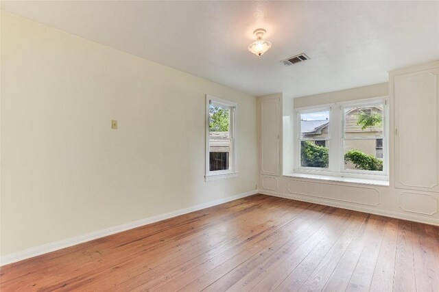 503 Colorado St, Smithville, TX 78957 - empty room with light wood finished floors and baseboards