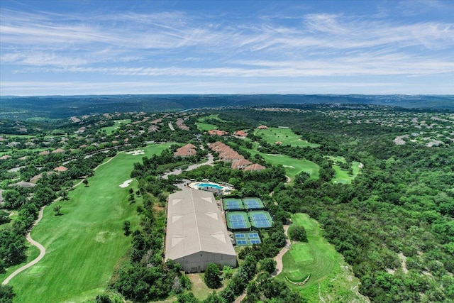 11701 Hunters Green Trl, Austin, TX 78732 - aerial view of a golf course
