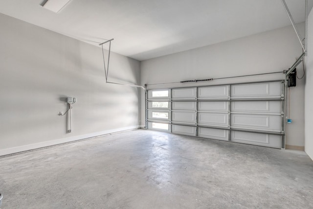 625 Desert Rose N, Horseshoe Bay, TX 78657 - garage with baseboards