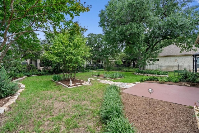 105 Longhorn Cavern Cv, Georgetown, TX 78633 - view of yard with a patio