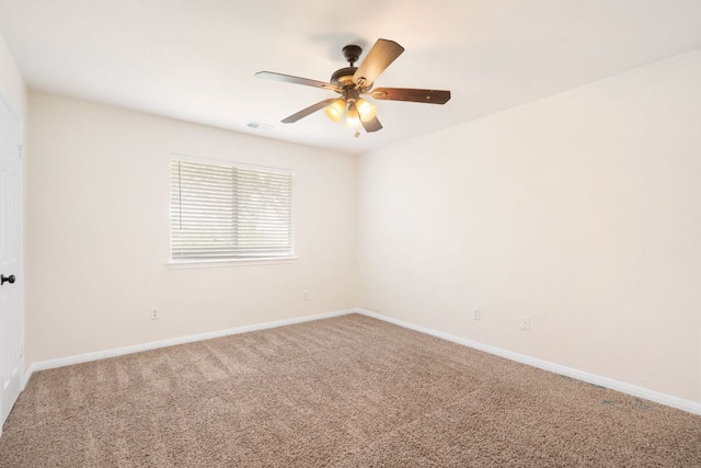 1345 Becca Teal Pl, Round Rock, TX 78681 - empty room with carpet floors and a ceiling fan