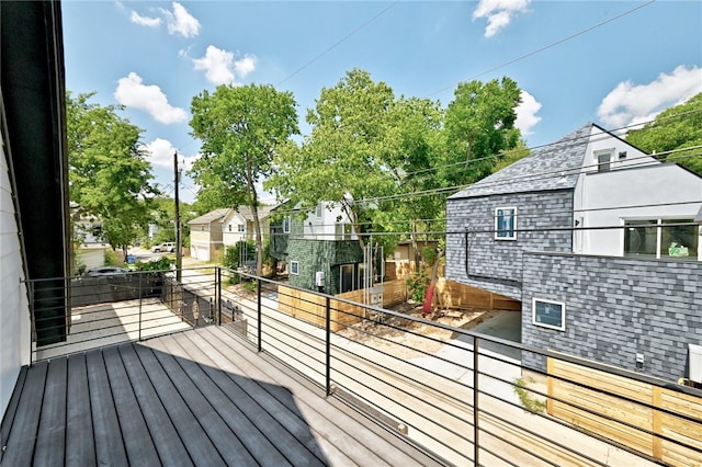 5506 Evans Ave Unit 1, Austin, TX 78751 - view of deck