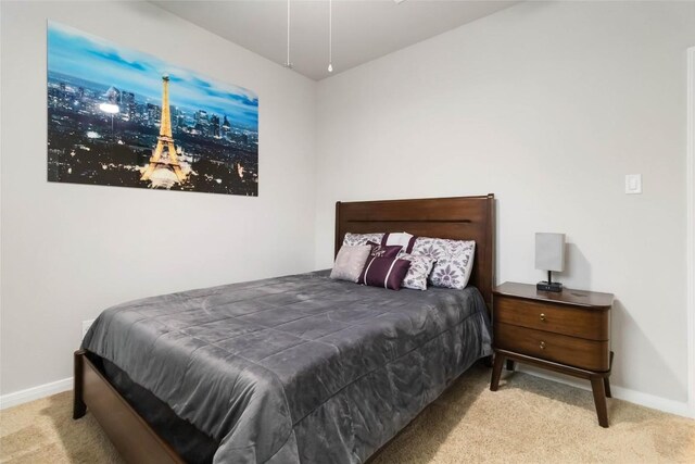 118 Ballyneal Ln, San Marcos, TX 78666 - bedroom featuring carpet and a view of city