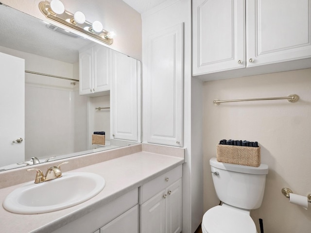 3513 Westchester Ave, Austin, TX 78759 - full bathroom with toilet, vanity, and a shower