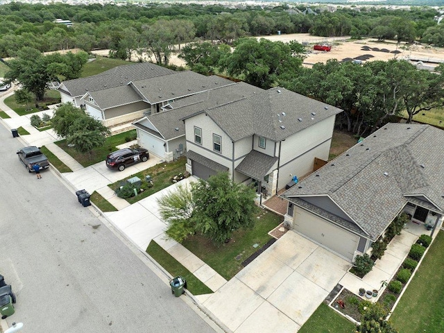 aerial view