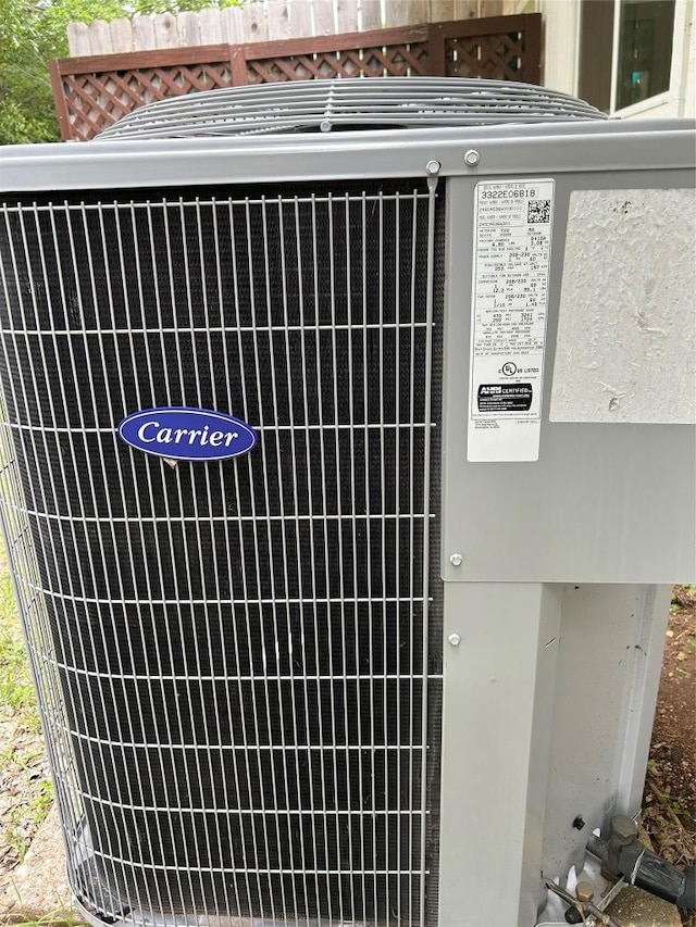 exterior view of cooling unit