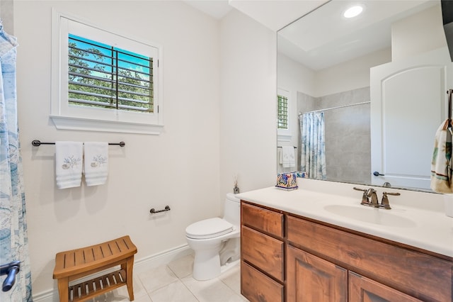 104 Rivalto Cir Unit 1, Lakeway, TX 78734 - full bath featuring tile patterned floors, vanity, and a shower with shower curtain