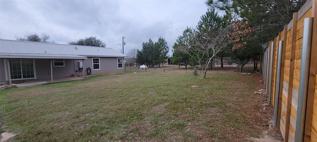195 Cardinal Dr, Paige, TX 78659 - view of yard featuring a patio area