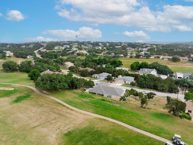 aerial view of residential area