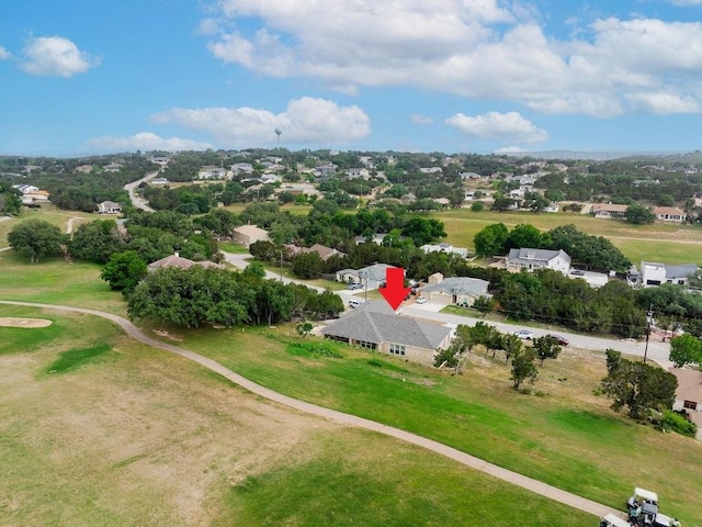 aerial perspective of suburban area