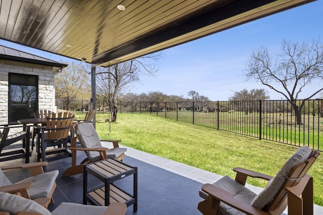301 Eocene, Horseshoe Bay, TX 78657 - view of patio / terrace with outdoor dining space