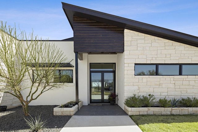 301 Eocene, Horseshoe Bay, TX 78657 - entrance to property with stucco siding