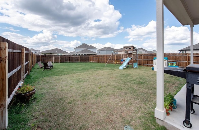 500 Pickrell Loop, Liberty Hill, TX 78642 - view of yard featuring a playground