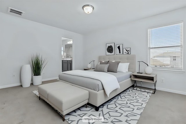 520 Betty Ann Way, Leander, TX 78641 - bedroom with baseboards and ensuite bathroom