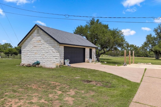 420 Oak Forest Dr, Buda, TX 78610 - view of detached garage