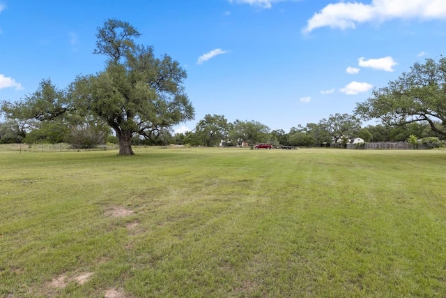 420 Oak Forest Dr, Buda, TX 78610 - view of green lawn featuring a view of rural / pastoral area