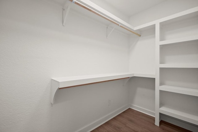 1417 Charolais Dr, Austin, TX 78758 - spacious closet featuring wood finished floors