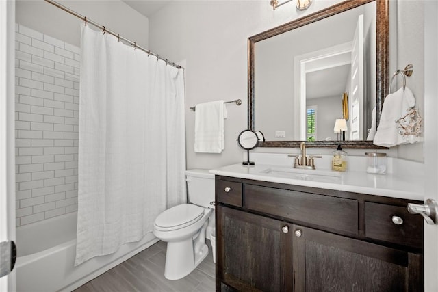 2032 Murano Ln, Leander, TX 78641 - full bath featuring vanity and shower / bathtub combination with curtain