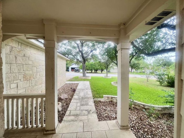 1800 Columbine Ln, Leander, TX 78641 - view of patio