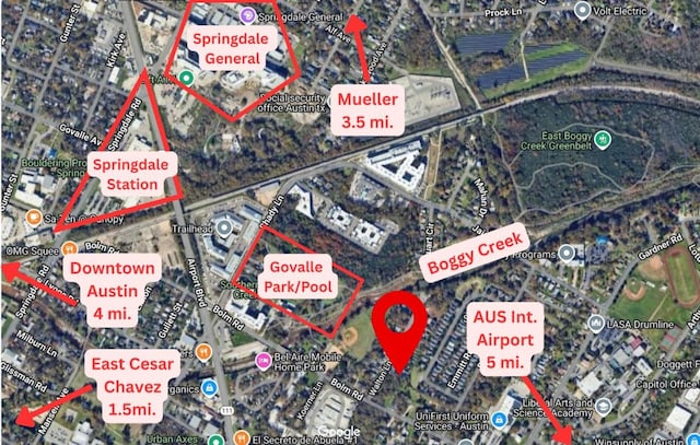 1111 Walton Ln Unit 2, Austin, TX 78721 - map / location