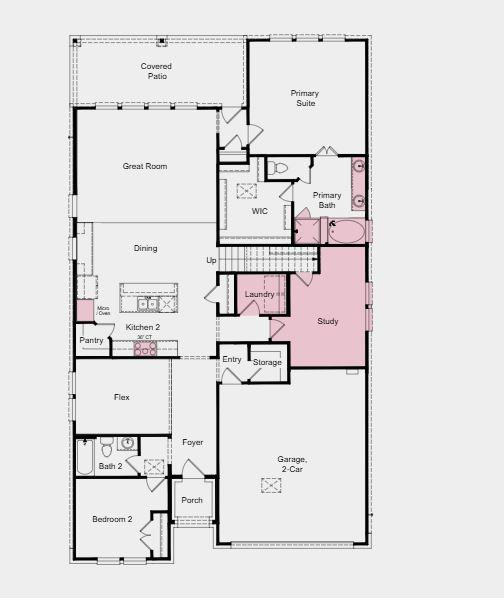 209 Golden Sage Ave, Georgetown, TX 78633 - home floor plan