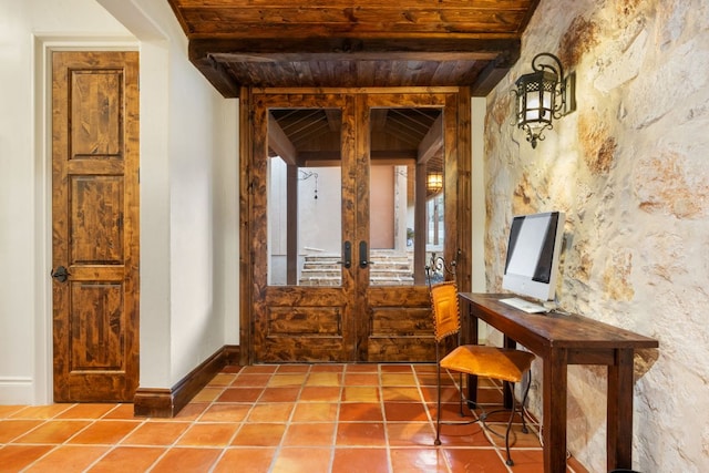 164 Camino Del Reserve, Comfort, TX 78013 - interior space with french doors