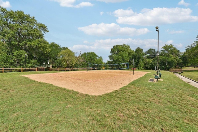 1208 Water Spaniel Way, Round Rock, TX 78664 - view of home's community featuring volleyball court