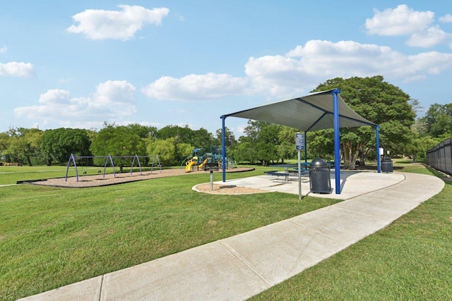 1208 Water Spaniel Way, Round Rock, TX 78664 - surrounding community with a lawn
