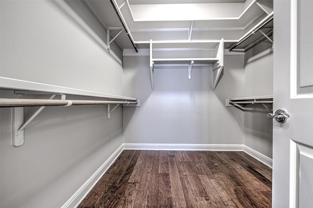 3508 Red River St, Austin, TX 78705 - spacious closet featuring wood finished floors