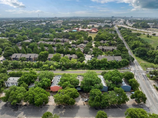 3820 Southway Dr Unit C, Austin, TX 78704 - bird's eye view of a tree filled landscape