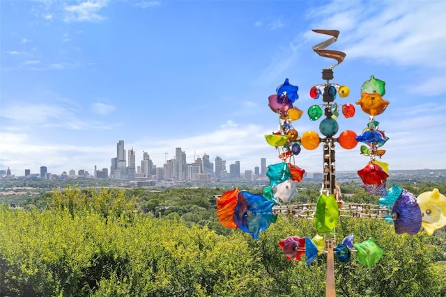 706 Las Lomas Dr, West Lake Hills, TX 78746 - surrounding community featuring a view of skyline