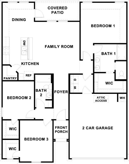 329 Lone Cedar Rd, Marble Falls, TX 78654 - property floor plan