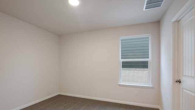 329 Lone Cedar Rd, Marble Falls, TX 78654 - unfurnished room with dark colored carpet and baseboards