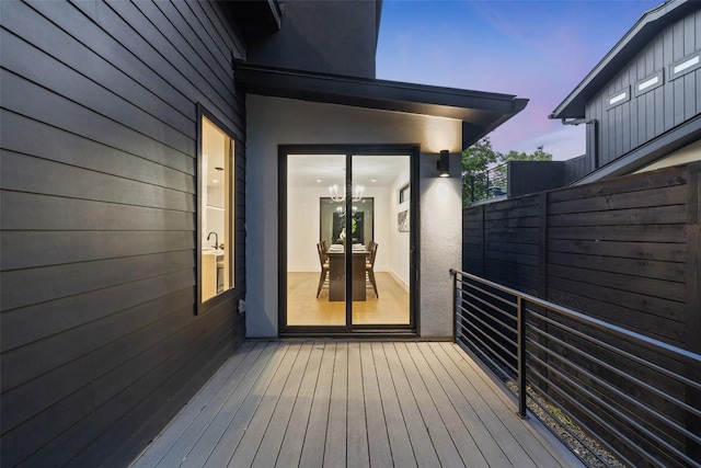 3705 Wilson St Unit 1, Austin, TX 78704 - view of deck