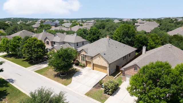 630 Wild Rose Dr, Austin, TX 78737 - aerial perspective of suburban area