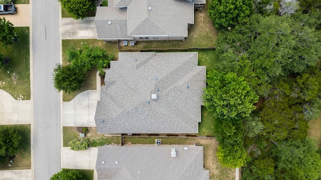 630 Wild Rose Dr, Austin, TX 78737 - view from above of property