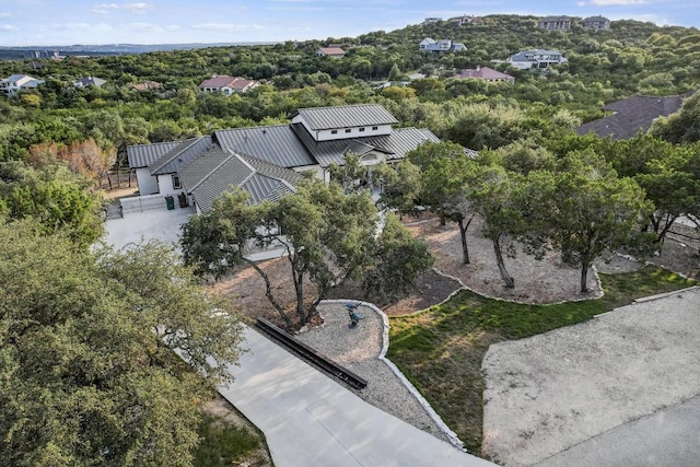 aerial view of property and surrounding area
