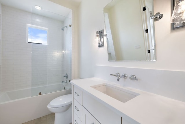 12625 Maidenhair Ln Unit 31, Austin, TX 78738 - bathroom featuring toilet, shower / bathtub combination, and vanity