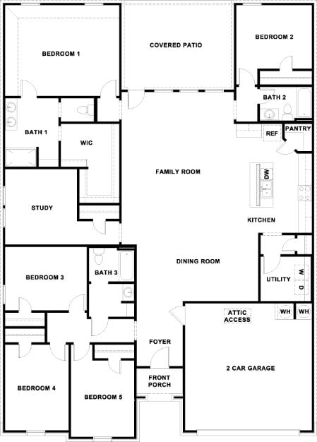 552 Tekoa Dr, Georgetown, TX 78628 - room layout
