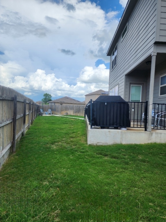 428 Major Lee Ln Unit 10H, Jarrell, TX 76537 - view of fenced backyard