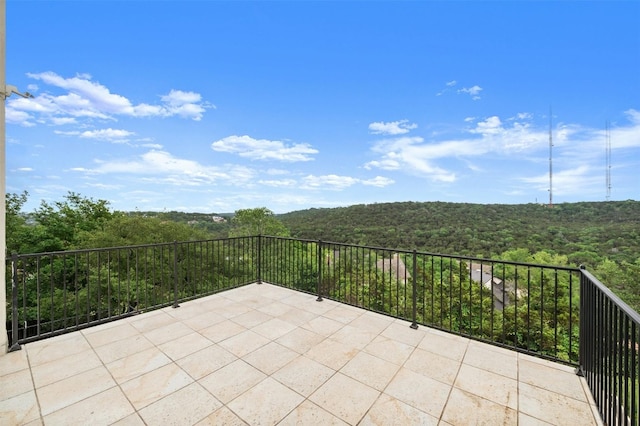 5801 Cannonade Ct, Austin, TX 78746 - patio / terrace with a view of trees