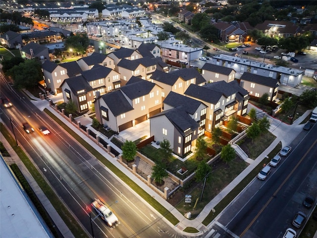 2209 Woodland Ave Unit 501, Austin, TX 78741 - aerial overview of property's location with nearby suburban area