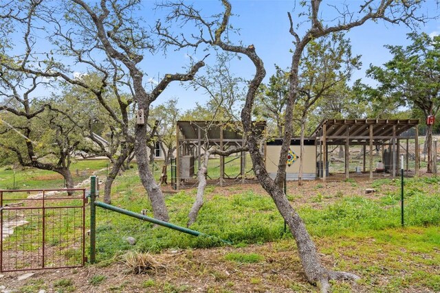 9750-9800 Ledgestone Ter, Austin, TX 78737 - view of yard with fence