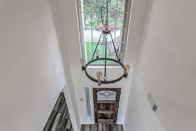 detailed view of wood finished floors
