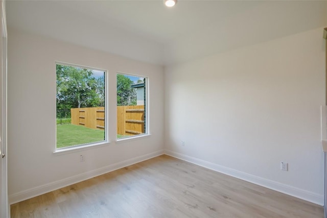 513 Tekoa Dr, Georgetown, TX 78628 - unfurnished room featuring light wood-style flooring and baseboards