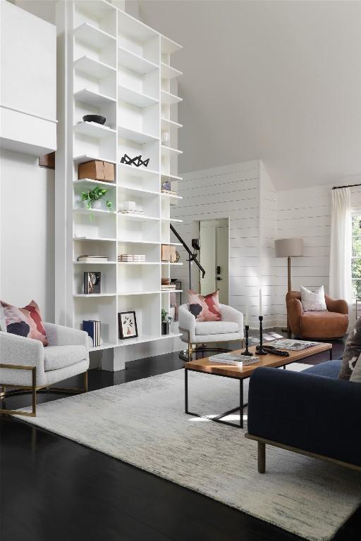 view of living area