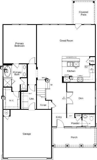 3759 Liberi Ln, Round Rock, TX 78665 - floor plan / room layout