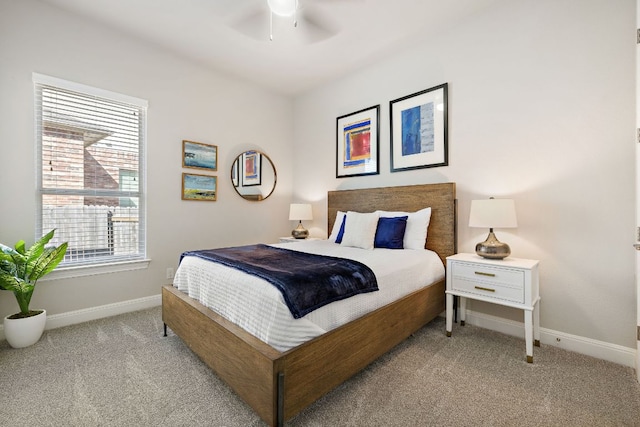 19312 Abigail Way, Pflugerville, TX 78660 - carpeted bedroom featuring baseboards and ceiling fan