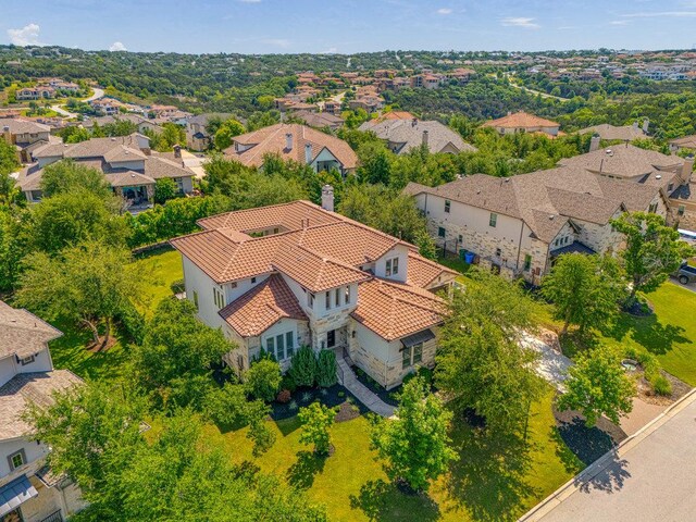 406 Woodside Ter, Austin, TX 78738 - aerial perspective of suburban area